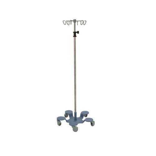 P-1080-6 Infusion Pump Stand, 6 Hooks