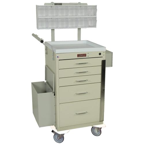 Mini Line Treatment and Procedure Cart - 3245BPB