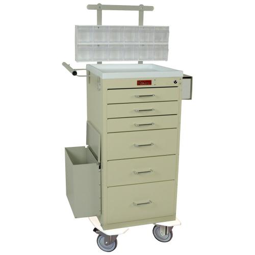 Mini Line Phlebotomy Cart - 3256KPB