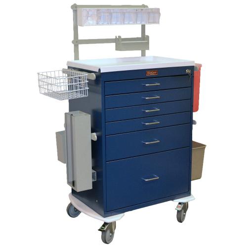 Deluxe Anesthesia Cart - 6456
