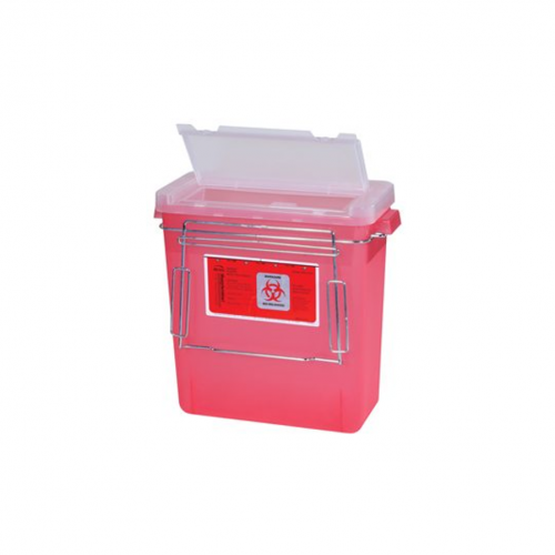 Sharps Container and Aluminum Bracket