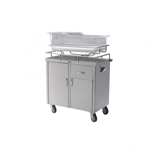 P-1115-A-SS Stainless Bassinet Cabinet