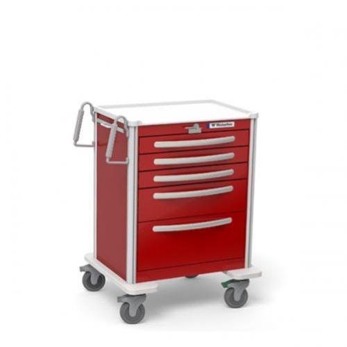 5-Drawer Medium Emergency Cart