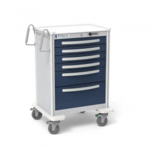 6-Drawer  Tall   Anesthesia Cart