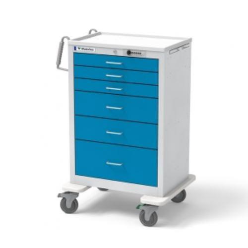 6-Drawer X-Tall  Anesthesia Cart