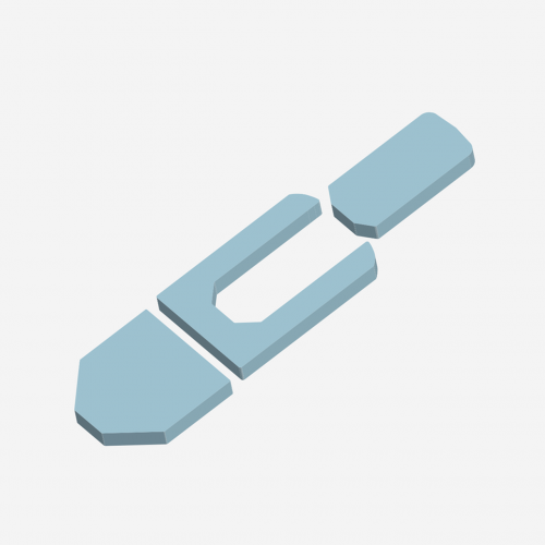 Hill-Rom 8050[2pc] Obgyn Stretcher Pad Set