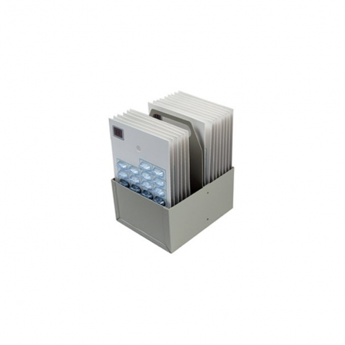 Dual Compartment Punch Card Drawer Organizer
