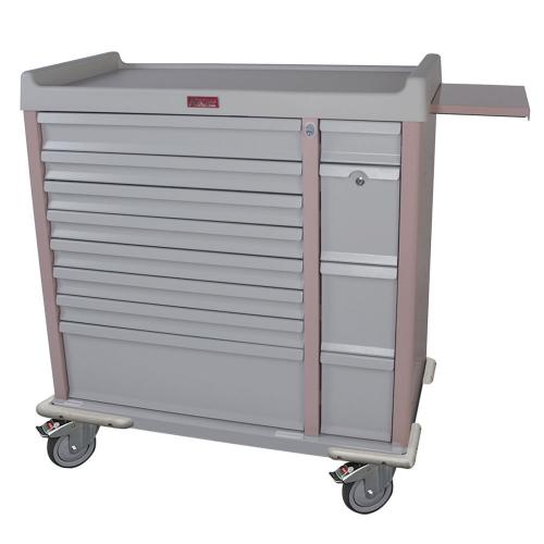 Aluminum Unit Dose Medication Box Cart - AL294BOX