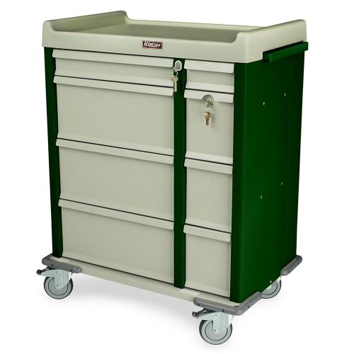 Aluminum Punch Card Medication Cart - AL460PC