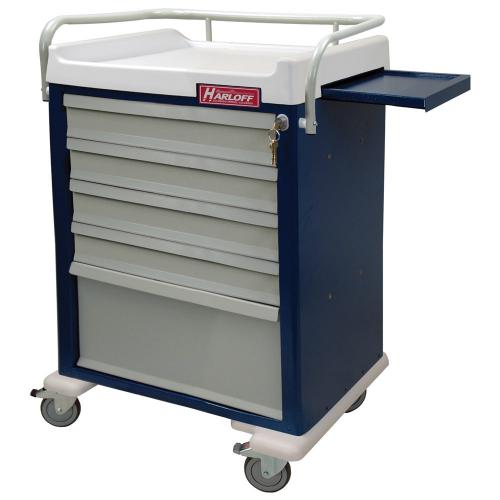 Aluminum Medication Cart - AL48MDBIN 