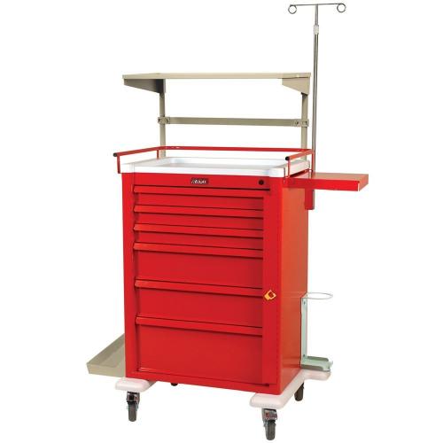 Aluminum Emergency Cart - AL810B6-EMG2