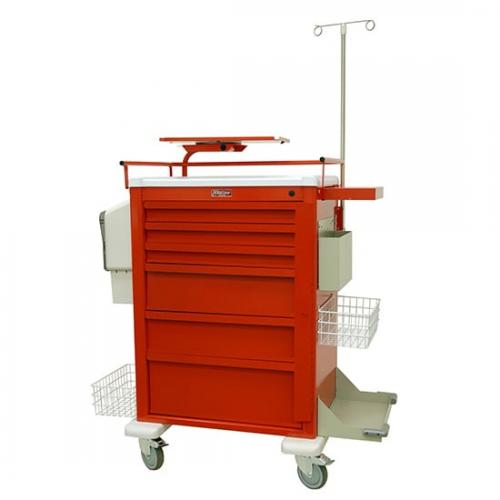 Aluminum Emergency Cart -AL810B6-EMG3
