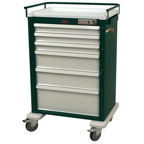 Aluminum Procedure/Nurse Supply Cart - AL810E6