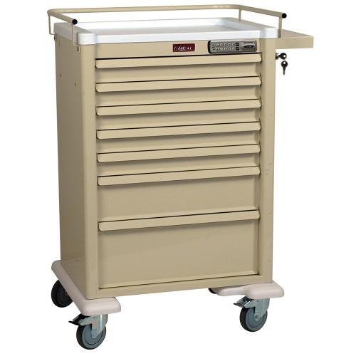 Aluminum Procedure/Nurse Supply Cart - AL810E7