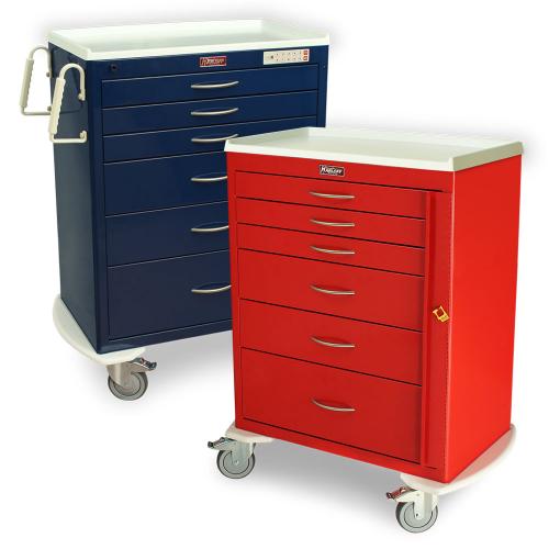 M-Series Standard Width Modular Medical Carts
