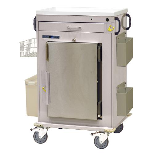 Malignant Hyperthermia Cart with Medical Grade Refrigerator - MH5100B