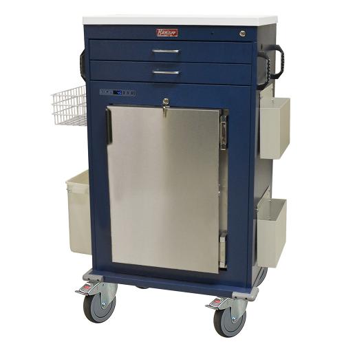 Malignant Hyperthermia Cart with Medical Grade Refrigerator - MH5200K