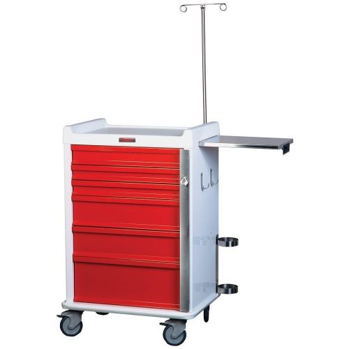 Aluminum MR-Conditional Emergency Cart - MR6B-EMG