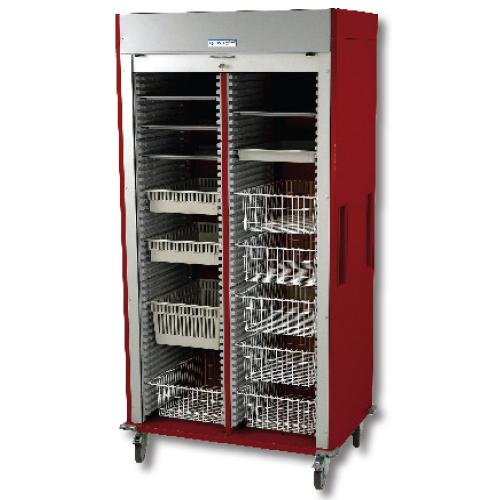 Double Column Medical Storage Cart