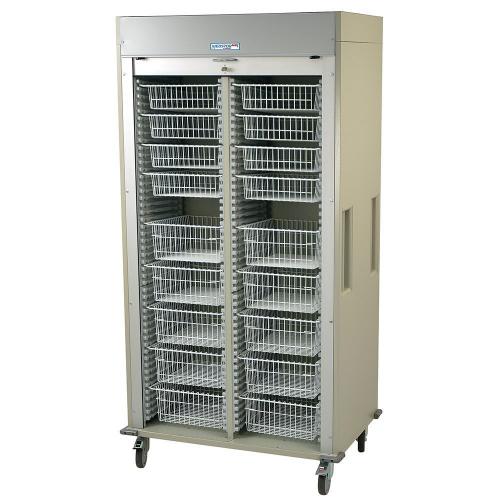 Double Column Medical Storage Cart