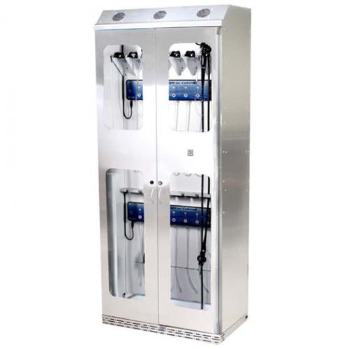 SureDry Scope Cabinet with Dri-Scope Aid®, Stainless, Key Lock