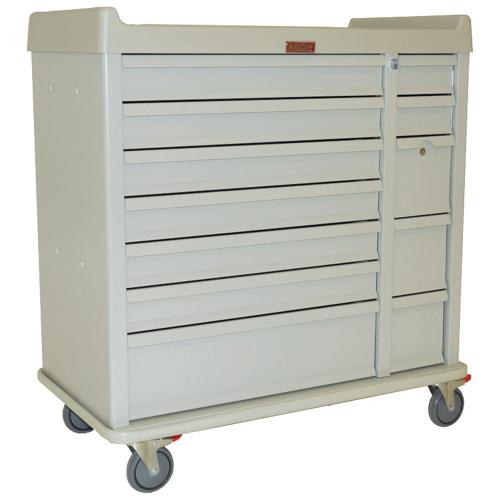 Multi-Dose Bin Medication Cart - SL72MD