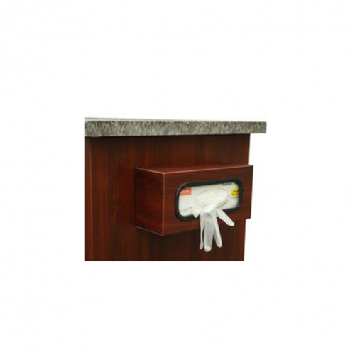 Wood Look Vinyl Coated Aluminum Single Glove Box Holder